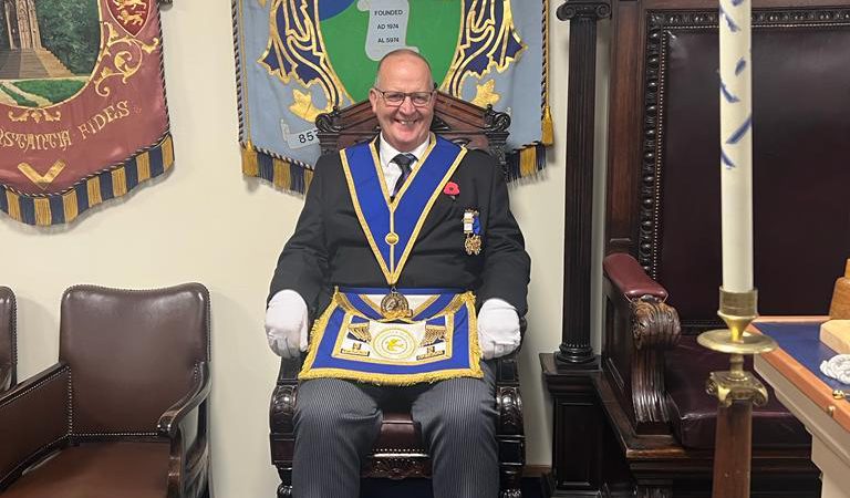 Representing the Provincial Grand Master