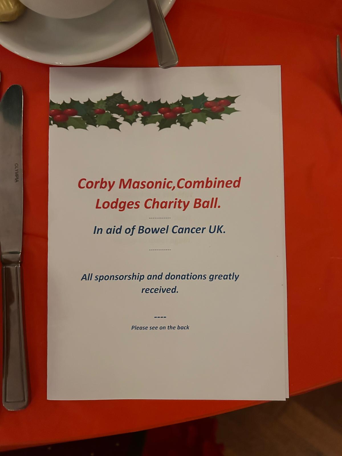 Corby Lodges Charity Christmas Ball 2024