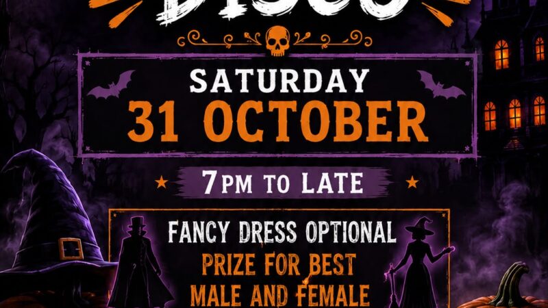 Halloween Night at the Complex 31st October 2026